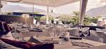 Hotel Lana - Terrasse Dolce Vita Restaurant Schlosshof